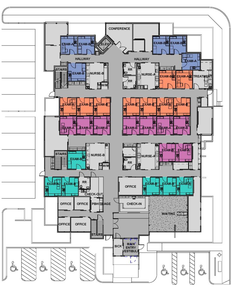 Yakima Pediatrics - Floor Plan